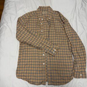 Burberry Men's Casual Plaid Shirt